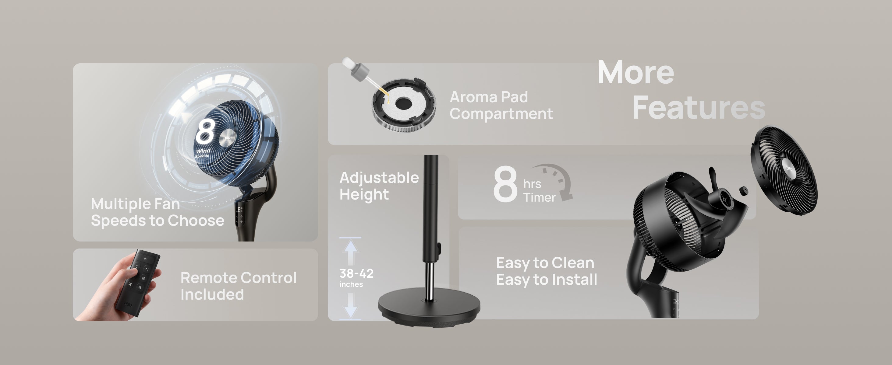 More
Features