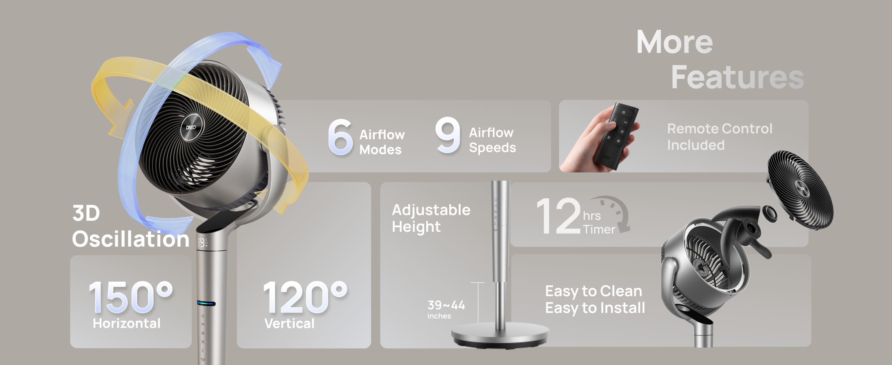 More
Features