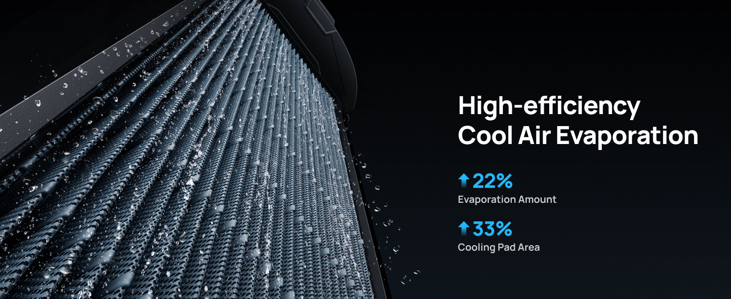 High-efficiency
Cool Air Evaporation
