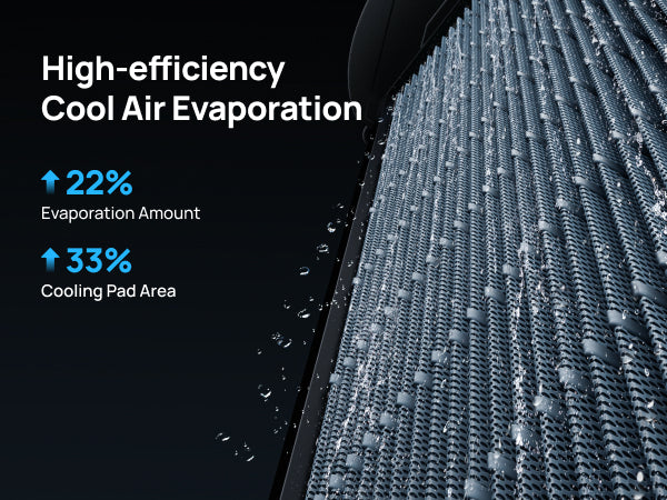 High-efficiency
Cool Air Evaporation