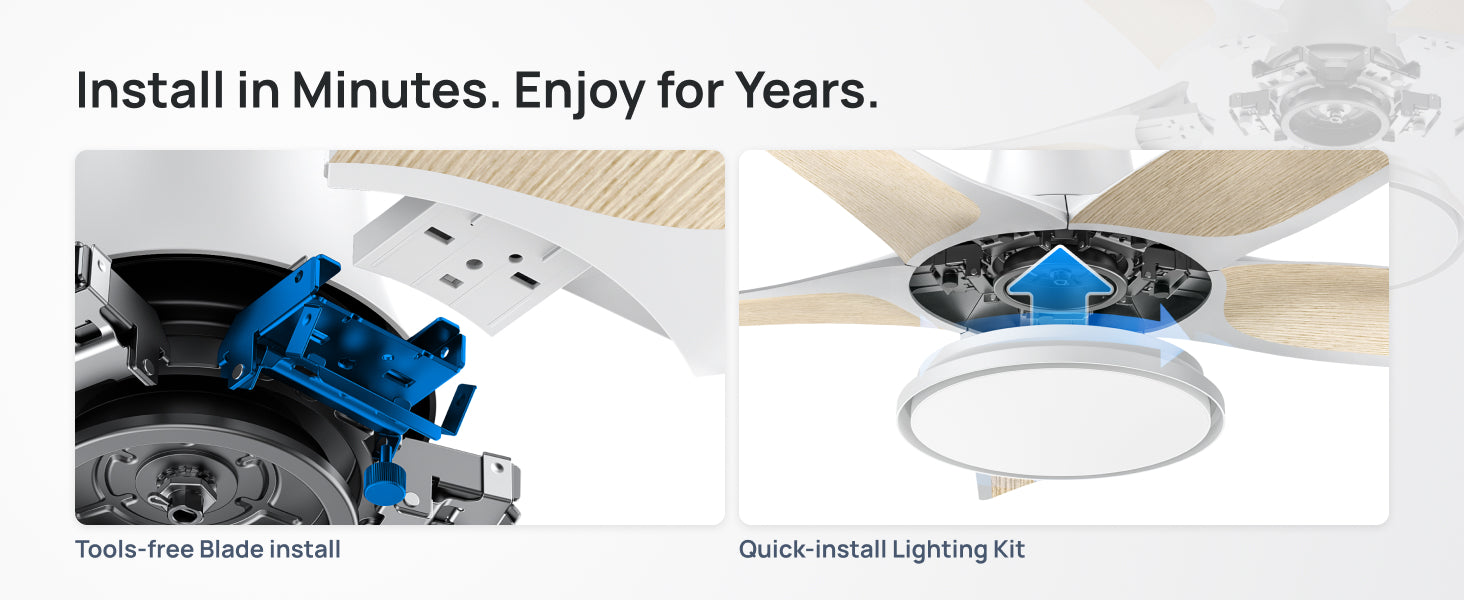 Install in Minutes.