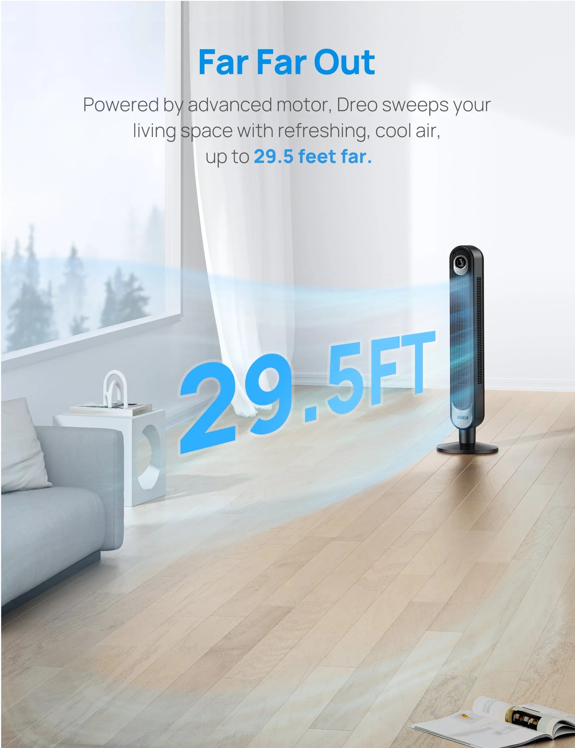 Tower Fan Cruiser Pro T1 - DREO