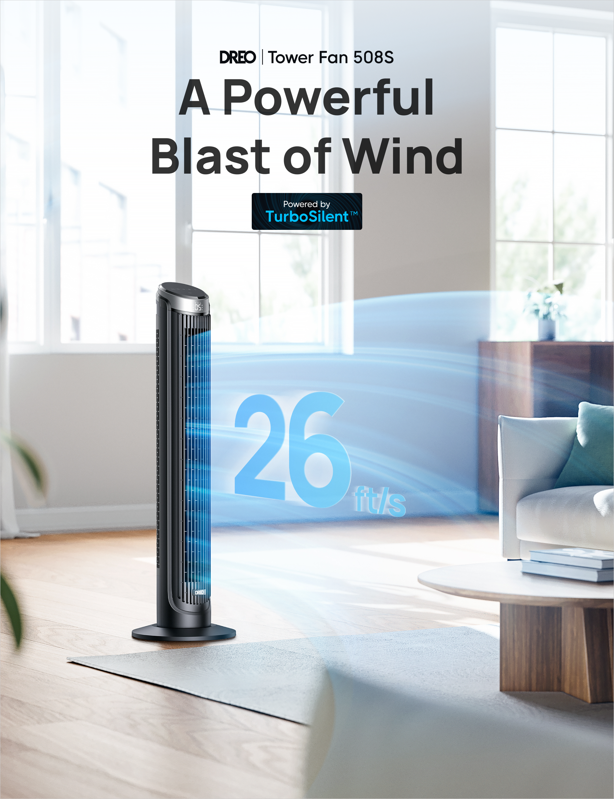 Smart Tower Fan Cruiser Pro T3S
