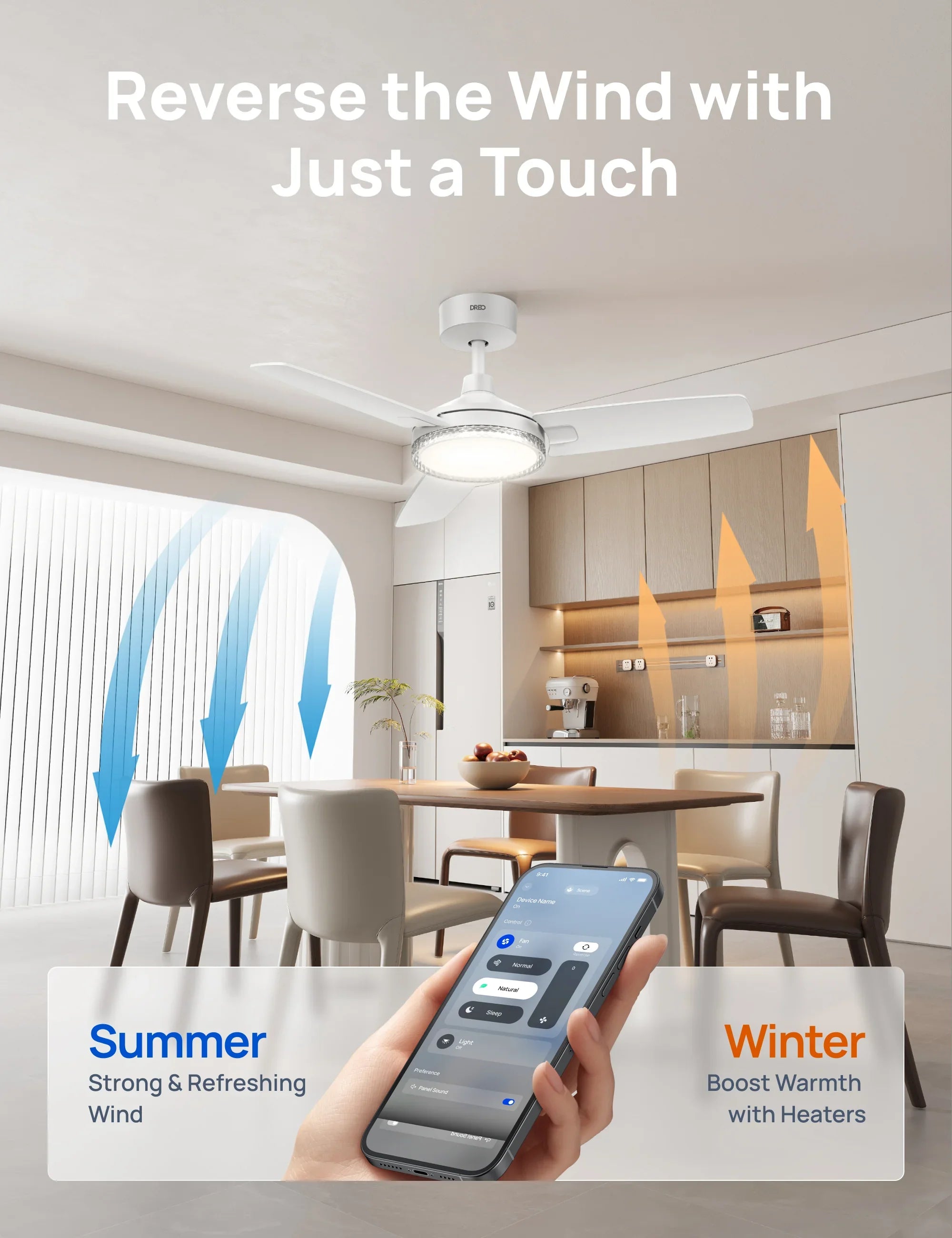 Smart Ceiling Fan CLF325S - DREO