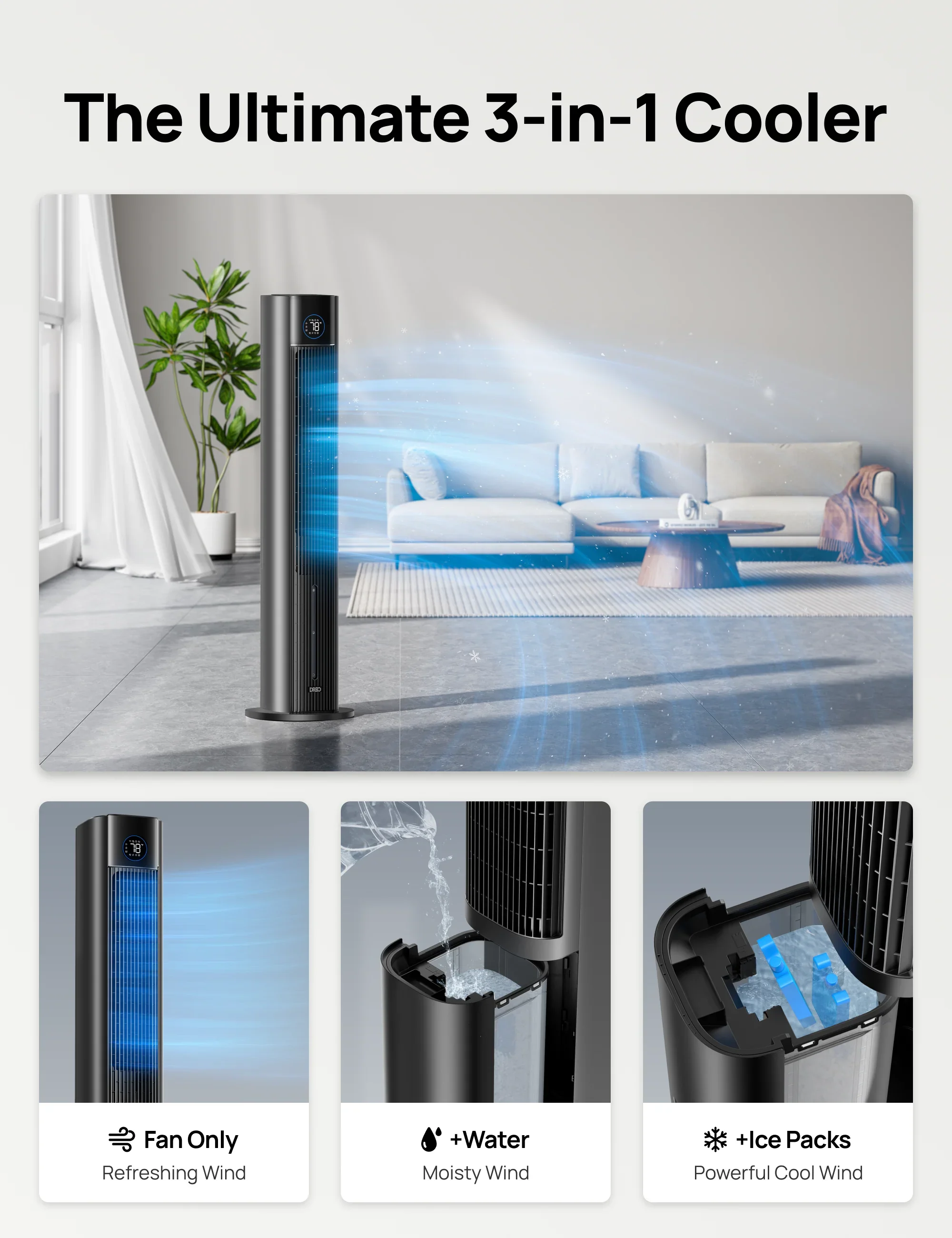 Evaporative Cooler 712S - DREO