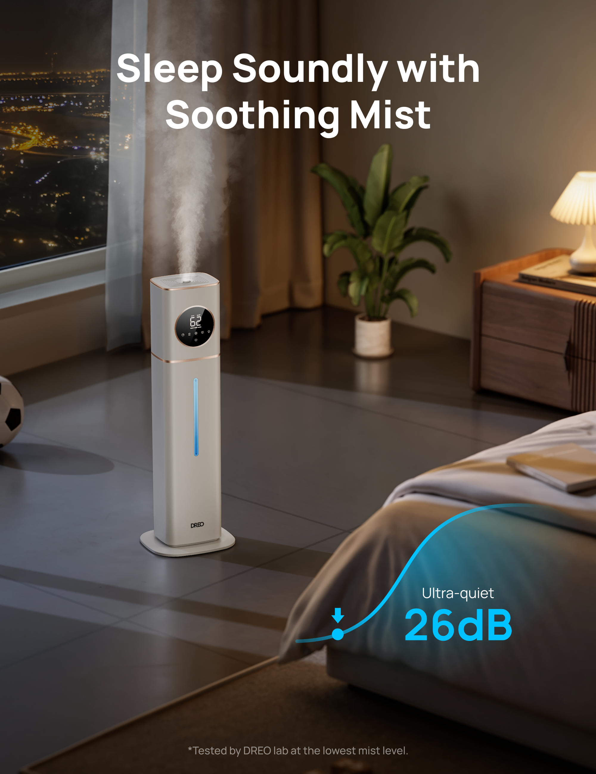 Smart Humidifier 735S with Inhibitor Cartridge
