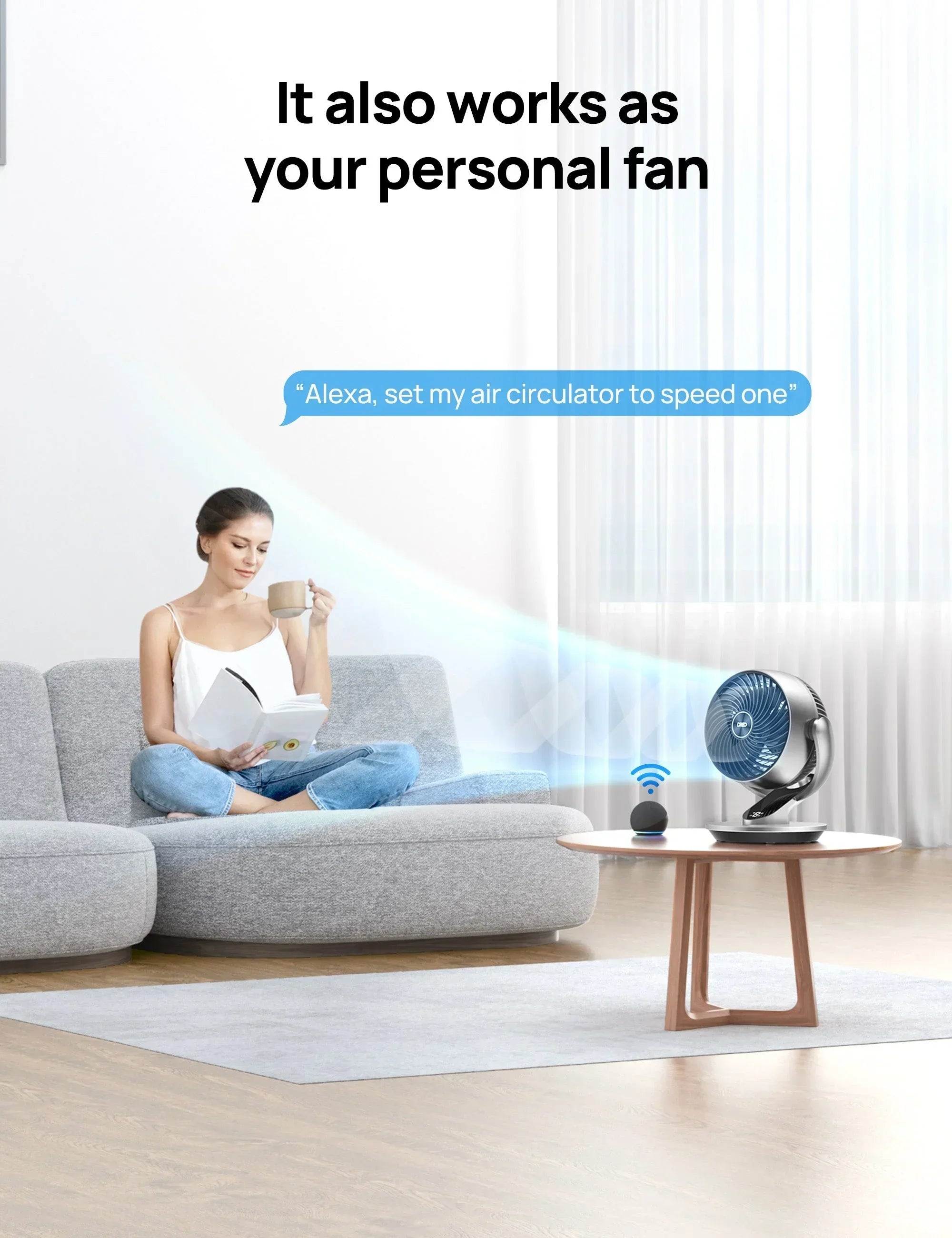 TurboPoly™ Table Fan 511S & Tower Fan 519