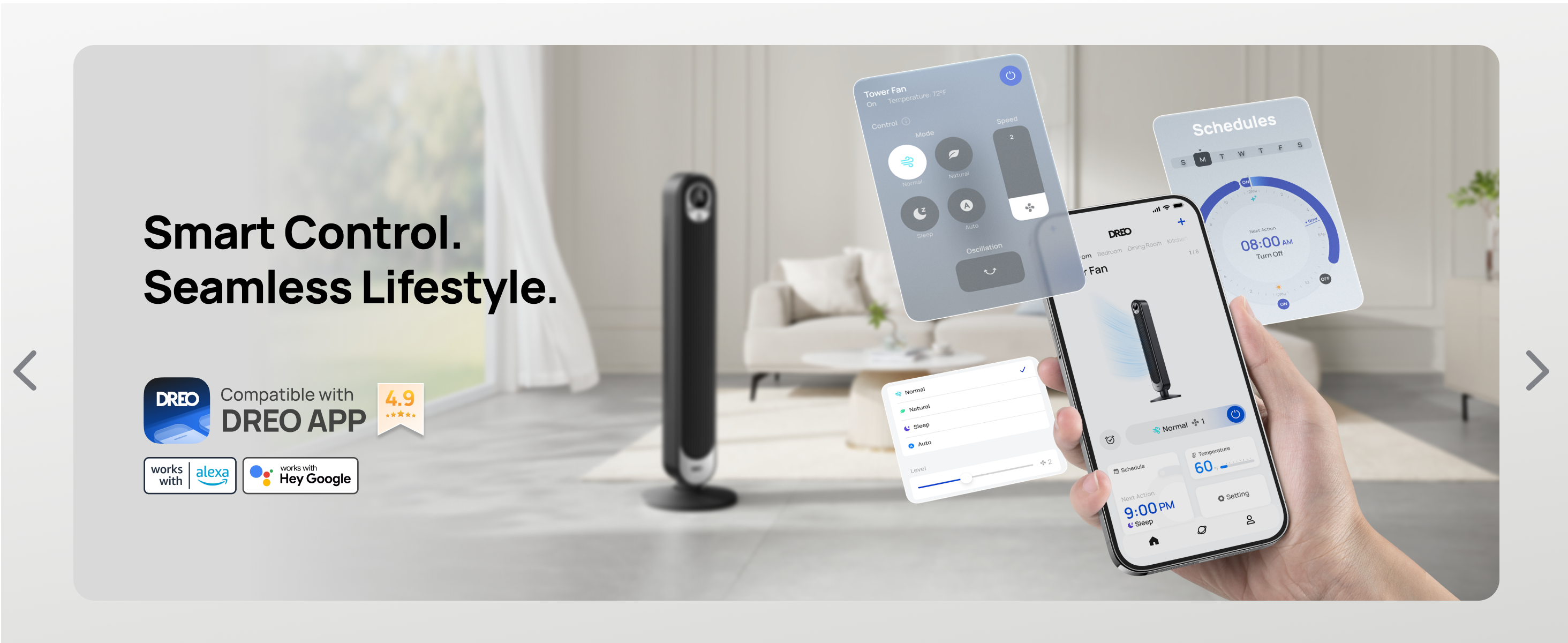 Smart Control.
Seamless Lifestyle
