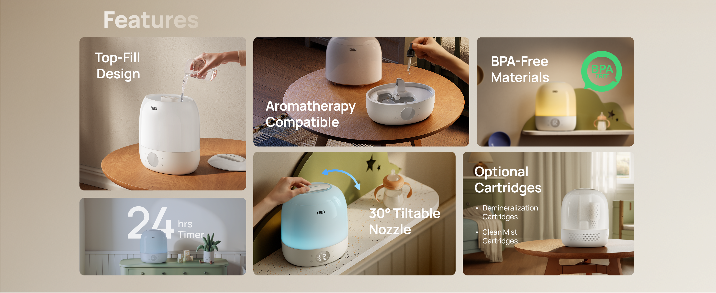 More
Features
