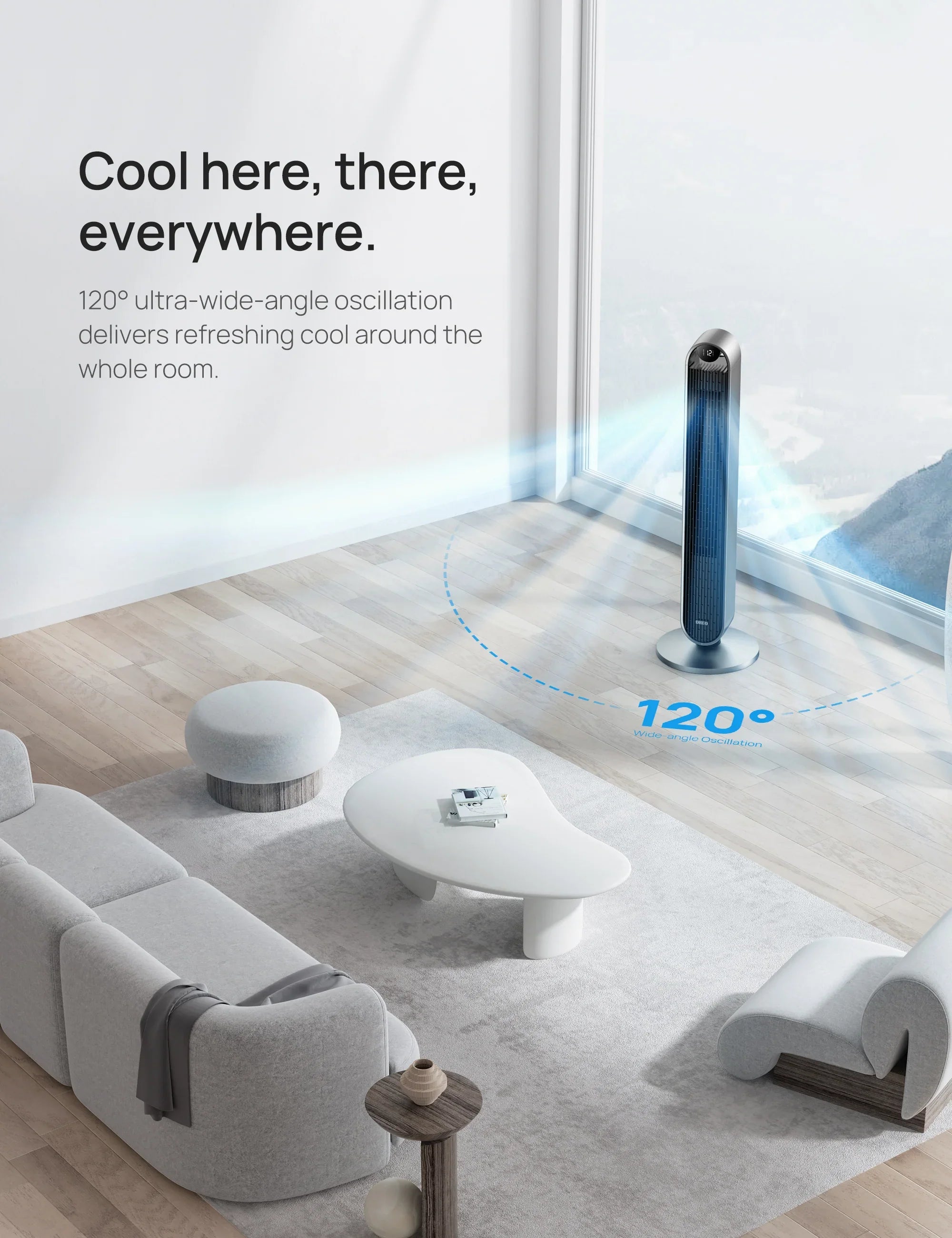 Smart Tower Fan Pilot Max S - DREO