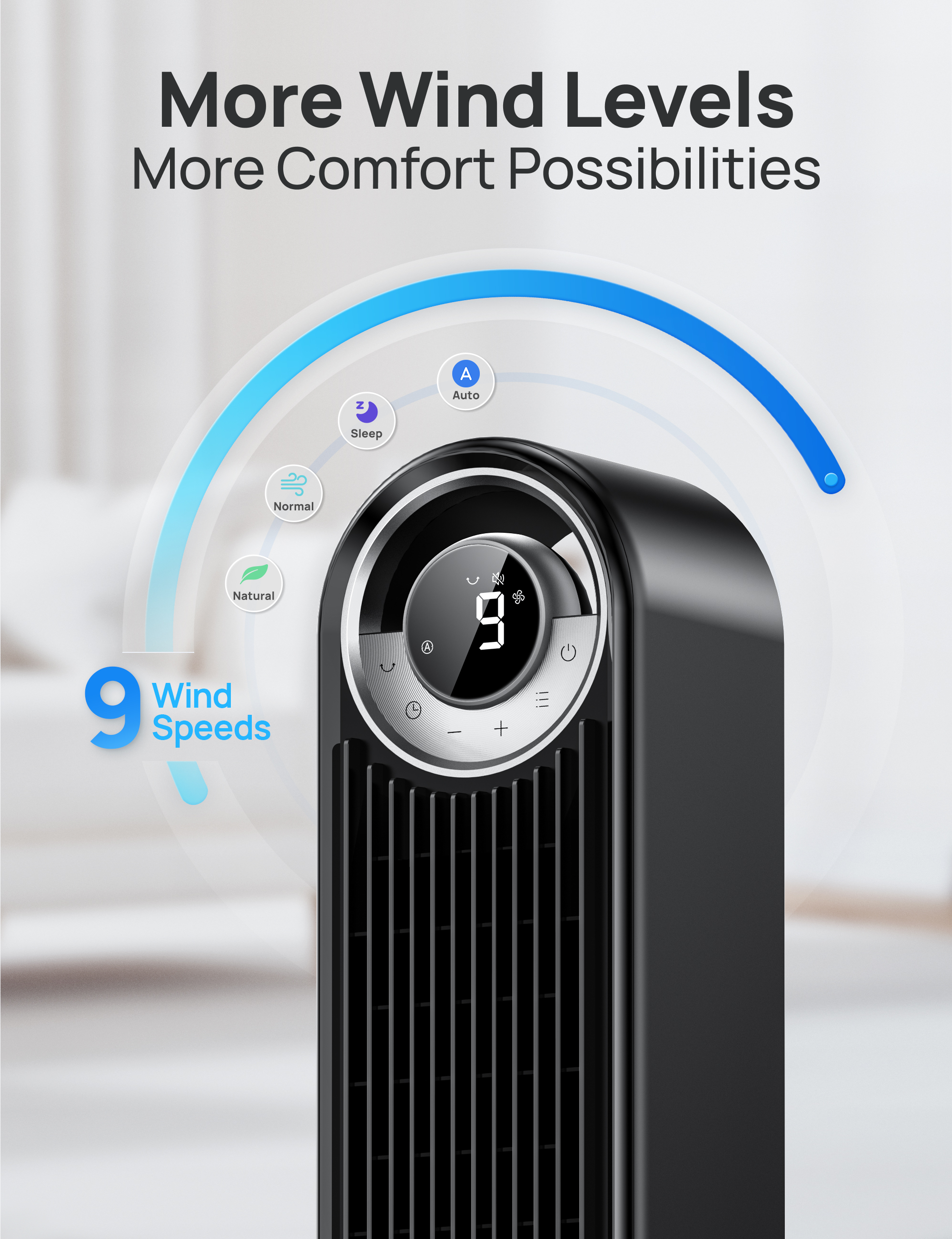 TurboPoly™ Fan 707S & Tower Fan 519