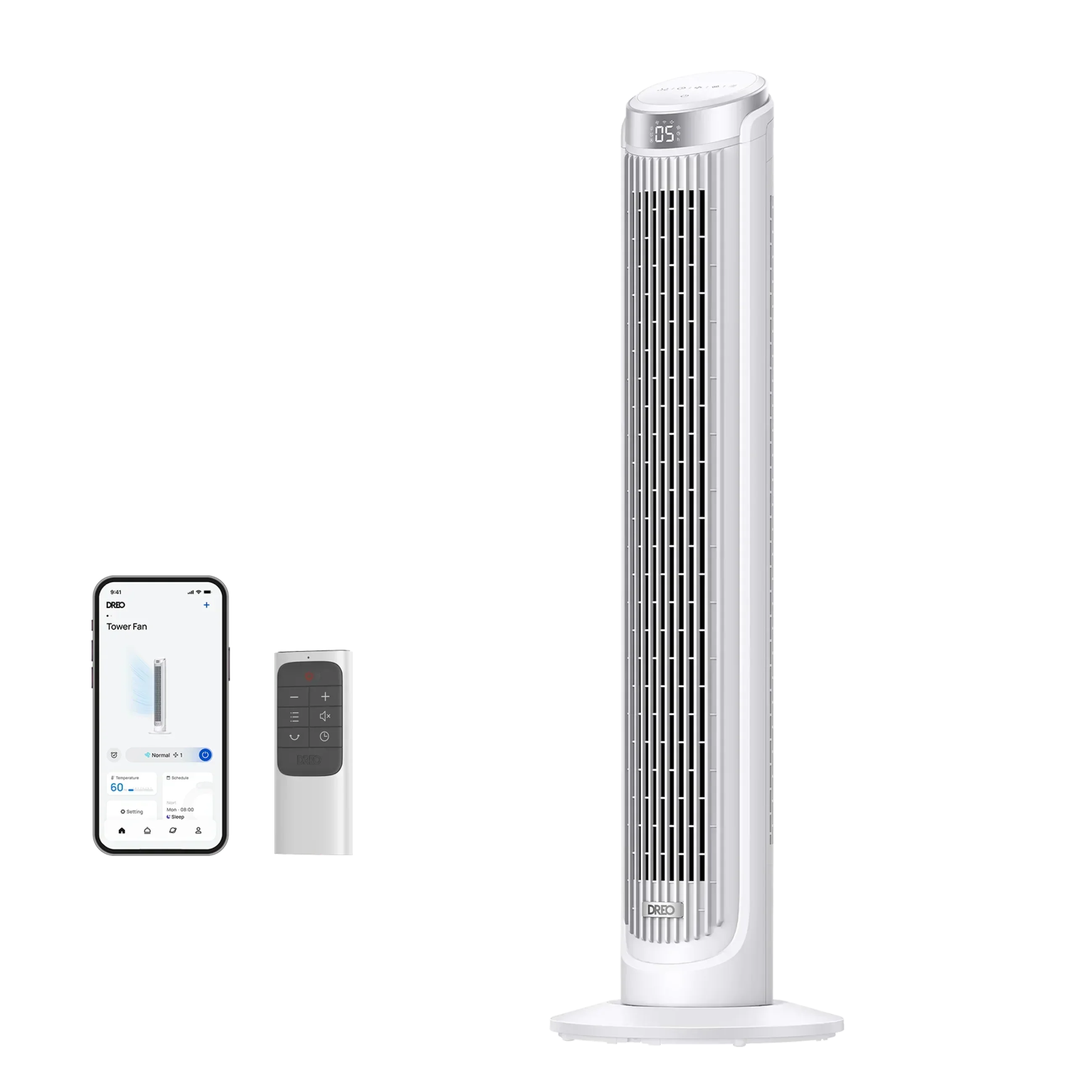 Smart Air Circulator Fan CF511S & Smart Tower Fan Cruiser Pro T3S - DREO