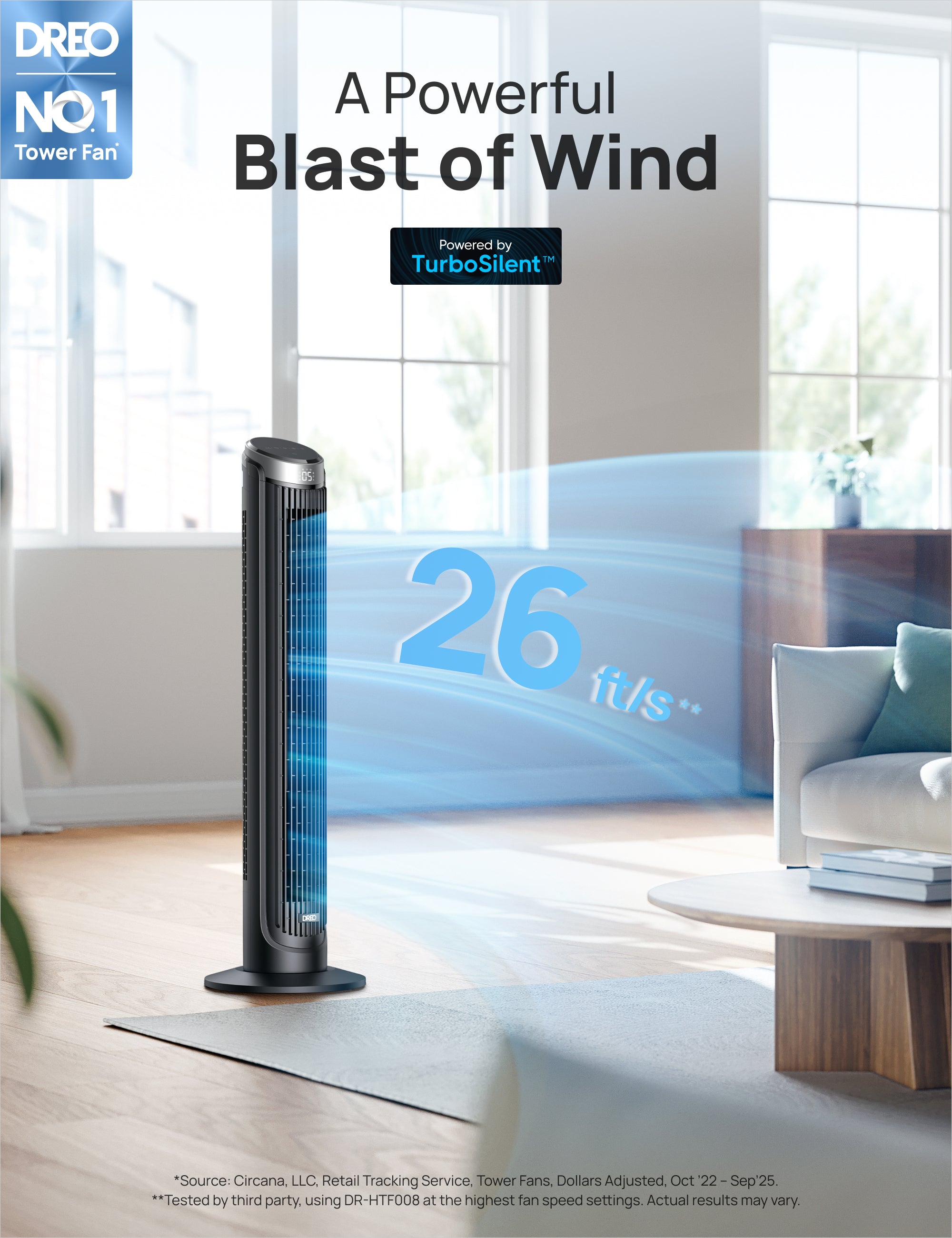 Tower Fan Cruiser Pro T3
