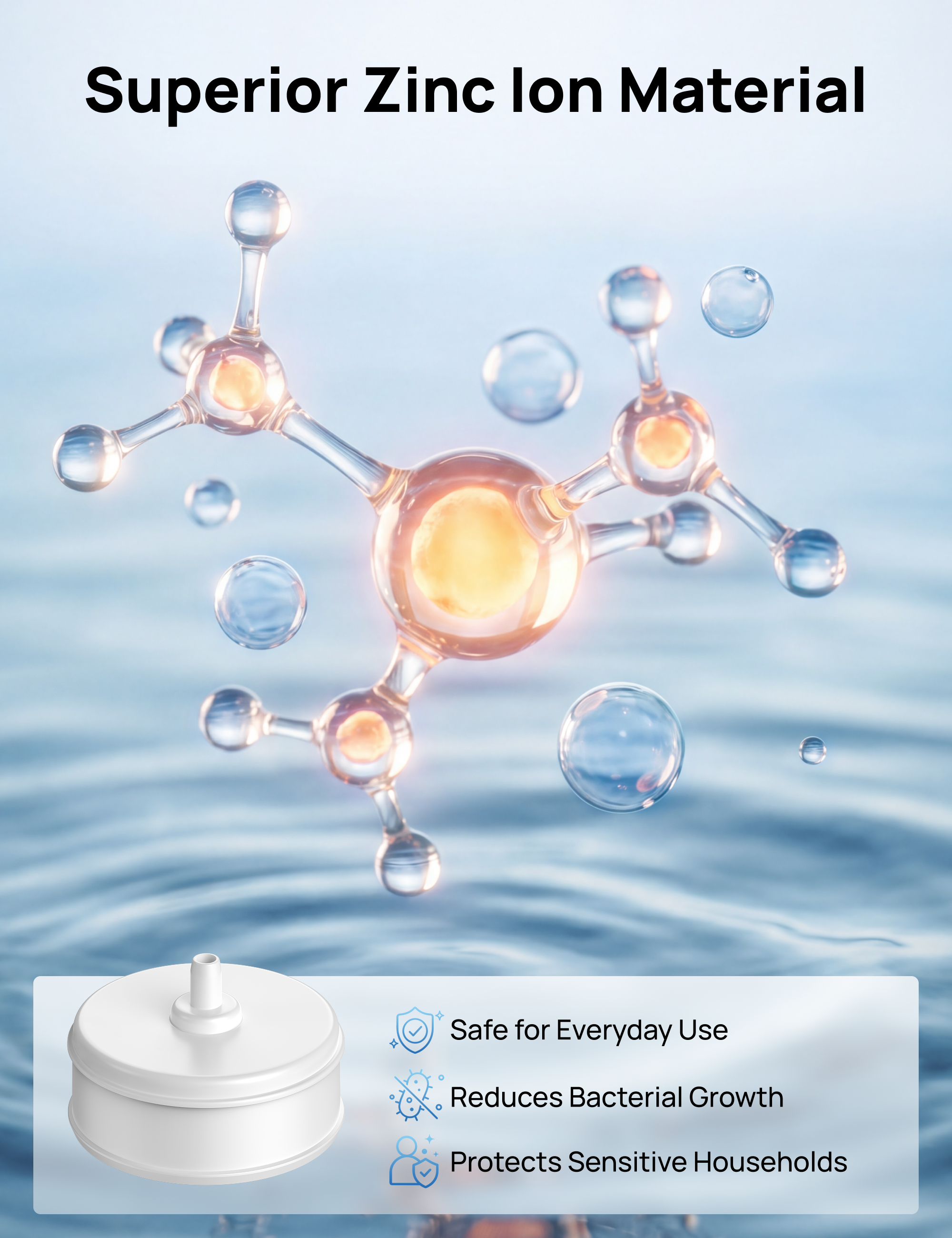 Scale-Inhibitor Cartridge 3-Pack for Humidifier 747S