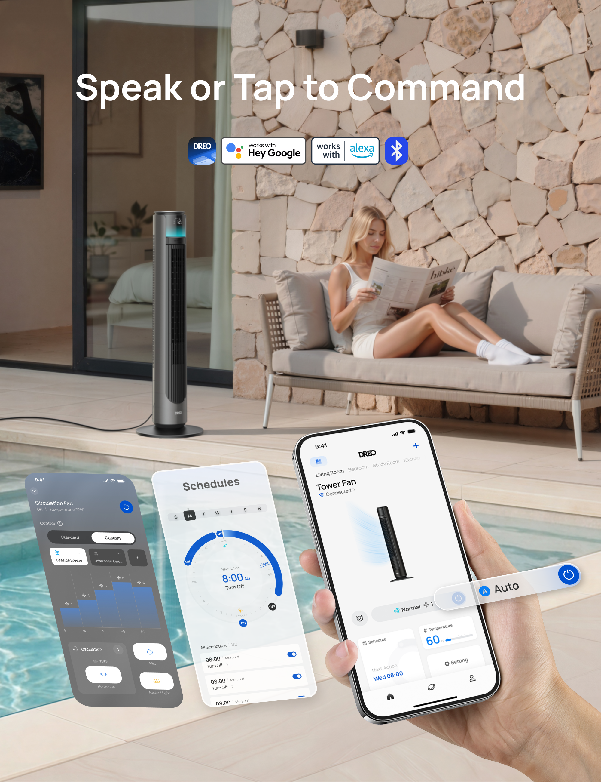 Outdoor Tower Fan 711S