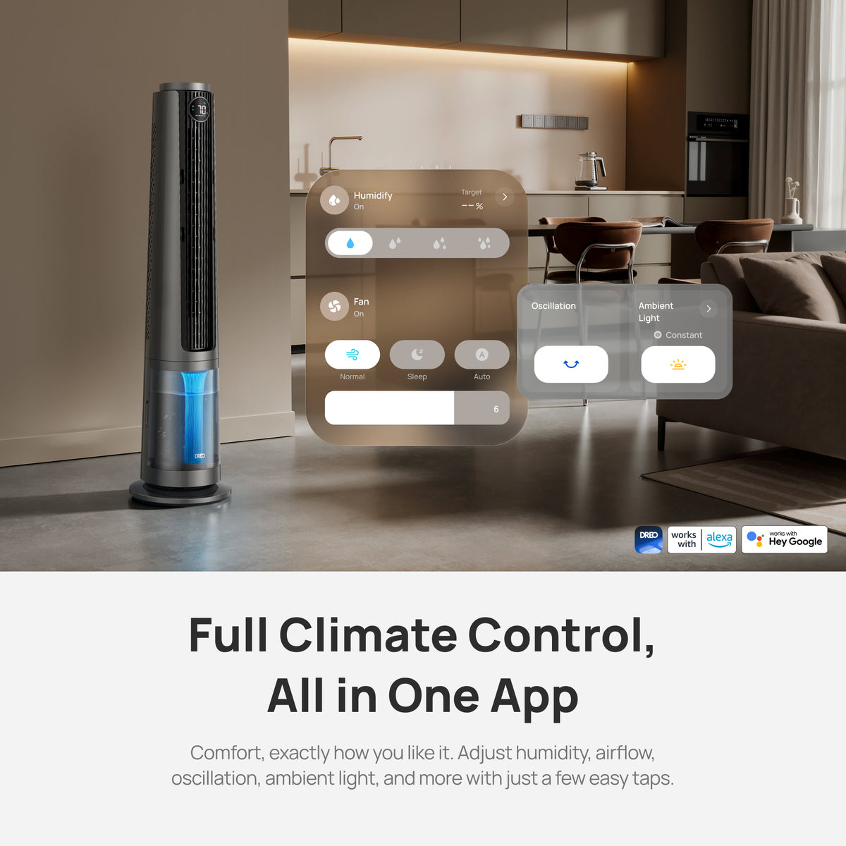 Tower Fan Nomad Onen & TurboCool™ Misting Fan 765S