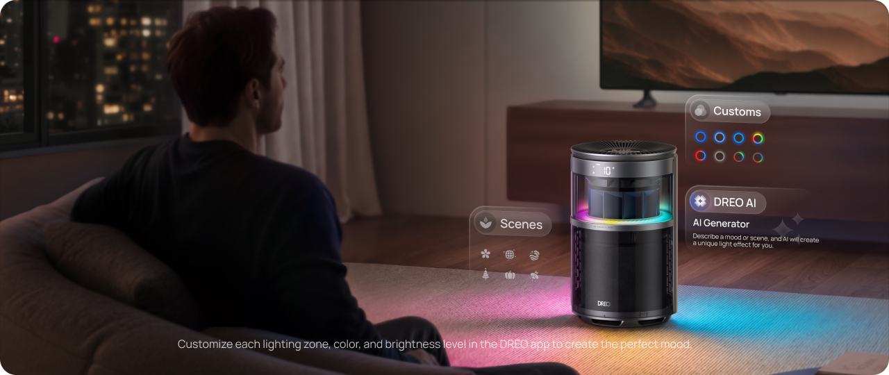 Smart RGBIC Lighting. More Colors at Once.