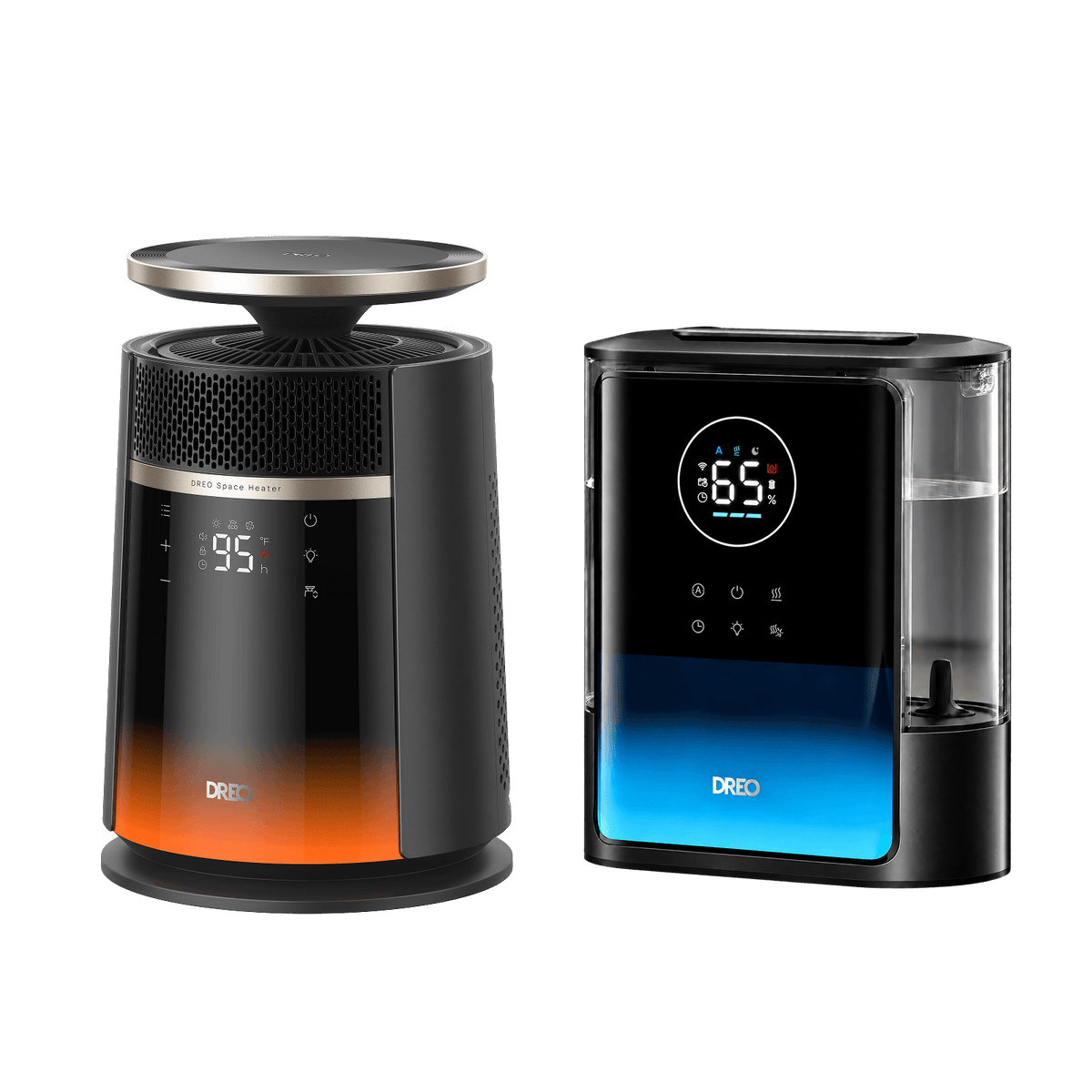 Smart Humidifier 717S 8L+Whole-Room Heater 720